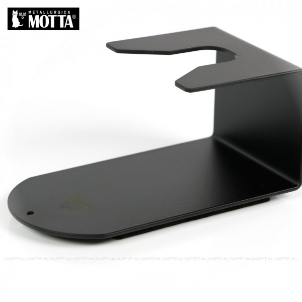 Tamperstation aus Edelstahl zum Einhängen des Tampers, Farbe schwarz, Gesamtinhalt 1 Stück pro VPE, EAN-Code: 8007986821508