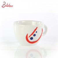 Vorschau: Farbe weiß mit "neuem" La Brasiliana-Logo, ohne Untertasse, 6 Tassen pro VPE, EAN-Code: 0000000001185 Vorschau: Farbe weiß mit "neuem" La Brasiliana-Logo, ohne Untertasse, 6 Tassen pro VPE, EAN-Code: 0000000001185