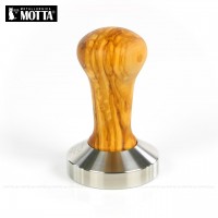 Vorschau: Tamper aus Edelstahl/Olivenholz, Durchmesser 58 mm, Tamperunterseite flach, Griff austauschbar, Gesamtinhalt 1 Stück pro VPE, EAN-Code: 8007986032003 Vorschau: Tamper aus Edelstahl/Olivenholz, Durchmesser 58 mm, Tamperunterseite flach, Griff austauschbar, Gesamtinhalt 1 Stück pro VPE, EAN-Code: 8007986032003