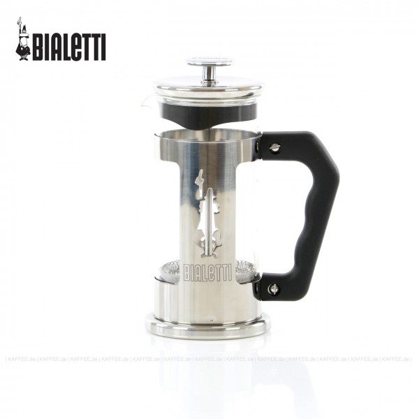 French Press bzw. Pressstempelkanne, 0,35 L - für ca. 3 Tassen, Bialetti-Nr. 0003160/NW, 6 Stück pro VPE, EAN-Code: 8006363998321