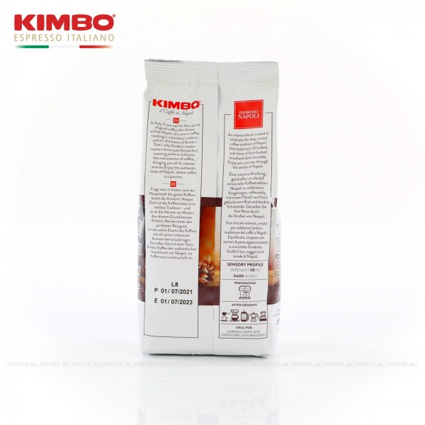 12 Bags je 250 g pro VPE, Bohne, Gesamtinhalt 3,00 kg pro VPE, EAN-Code: 8002200602123