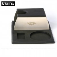 Tamper-Andrückstation aus Edelstahl/Silikon, Farbe schwarz zur Aufbewahrung des Tampers, Gesamtinhalt 1 Stück pro VPE, EAN-Code: 8007986068002 Tamper-Andrückstation aus Edelstahl/Silikon, Farbe schwarz zur Aufbewahrung des Tampers, Gesamtinhalt 1 Stück pro VPE, EAN-Code: 8007986068002