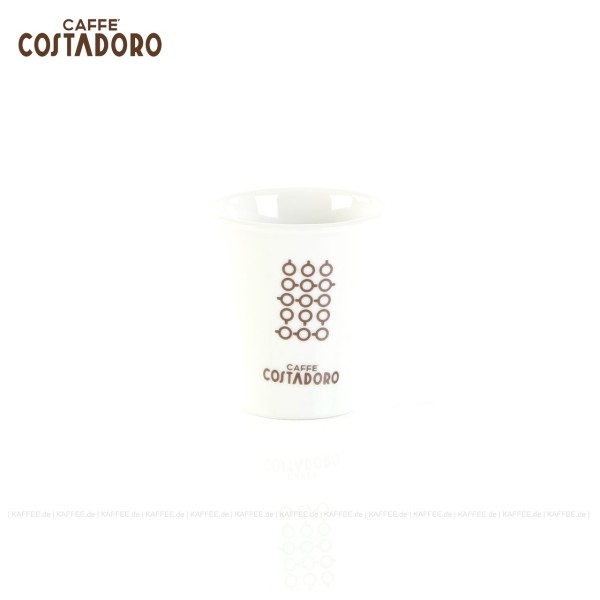 Farbe weiß mit Costadoro-Logo, 6 Gläser pro VPE, EAN-Code: 0000000002066