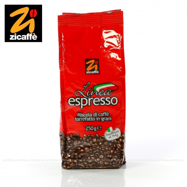 12 Bags je 250 g pro VPE, Bohne, Gesamtinhalt 3,00 kg pro VPE, EAN-Code: 8002076100235