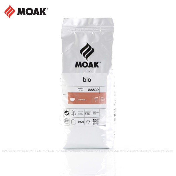 12 Bags je 500 g pro VPE, Bohne, Gesamtinhalt 6,00 kg pro VPE, EAN-Code: 8006131057748