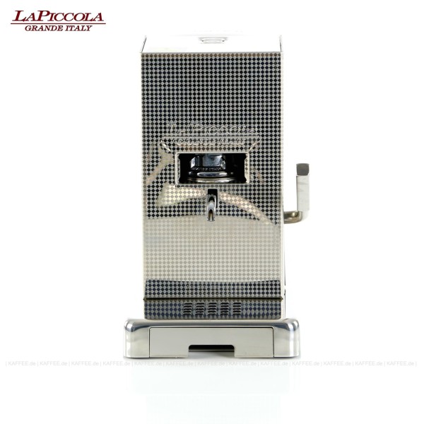 Espressomaschine für ESE-Pads (44 mm Standard-Pads), Edelstahlgehäuse und Keramik-Tank, EAN-Code: 0000000002795