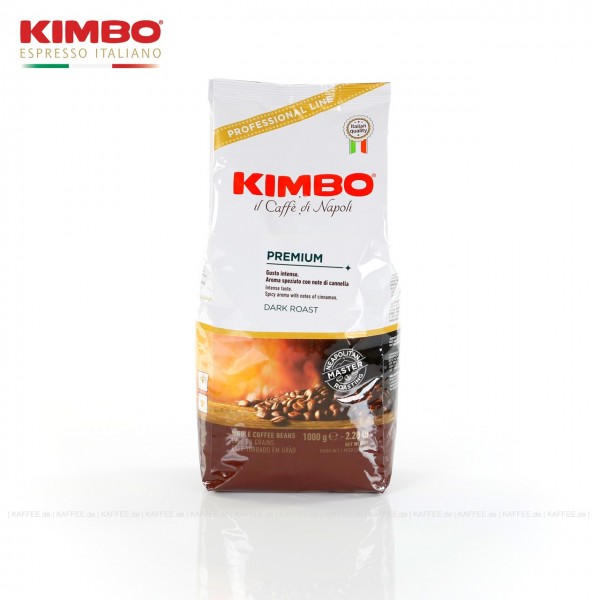 6 Bags je 1 kg pro VPE, Bohne, Gesamtinhalt 6,00 kg pro VPE, EAN-Code: 8002200140038