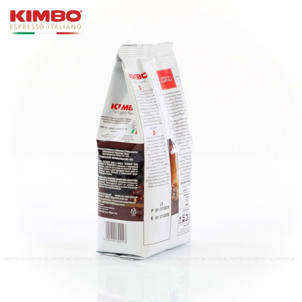 12 Bags je 250 g pro VPE, Bohne, Gesamtinhalt 3,00 kg pro VPE, EAN-Code: 8002200602123