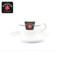 Farbe weiß mit Mokaflor-Logo, 6 Tassen pro VPE, EAN-Code: 8006987010027 Farbe weiß mit Mokaflor-Logo, 6 Tassen pro VPE, EAN-Code: 8006987010027