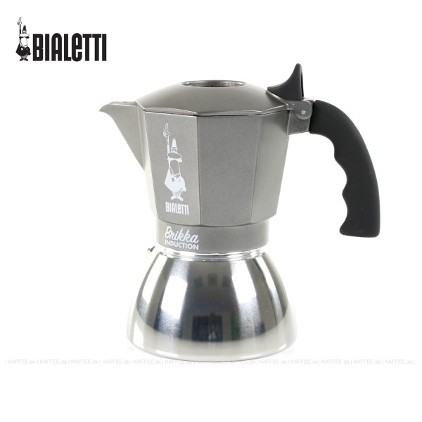 Espressokocher, Farbe Alu, 4 Tassen, Bialetti-Nr. 7314, 6 Stück pro VPE, EAN-Code: 8006363030045