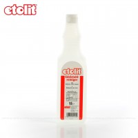 Edelstahlreiniger beseitigt Wasserränder, Fett und Kalkrückstände, 4 Flaschen je 1 Liter pro VPE, Gesamtinhalt 4 Liter pro VPE, EAN-Code: 4007705011450 Edelstahlreiniger beseitigt Wasserränder, Fett und Kalkrückstände, 4 Flaschen je 1 Liter pro VPE, Gesamtinhalt 4 Liter pro VPE, EAN-Code: 4007705011450