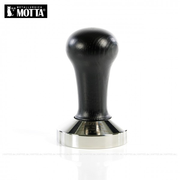 Tamper aus Edelstahl, Farbe schwarz, Durchmesser 58,4 mm, Gesamtinhalt 1 Stück pro VPE, EAN-Code: 8007986081056