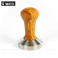 Vorschau: Tamper aus Edelstahl/Olivenholz, Durchmesser 58 mm, Tamperunterseite flach, Griff austauschbar, Gesamtinhalt 1 Stück pro VPE, EAN-Code: 8007986032003 Vorschau: Tamper aus Edelstahl/Olivenholz, Durchmesser 58 mm, Tamperunterseite flach, Griff austauschbar, Gesamtinhalt 1 Stück pro VPE, EAN-Code: 8007986032003