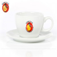 Farbe weiß mit Gorilla-Logo, 6 Tassen pro VPE, EAN-Code: 4039398130606 Farbe weiß mit Gorilla-Logo, 6 Tassen pro VPE, EAN-Code: 4039398130606