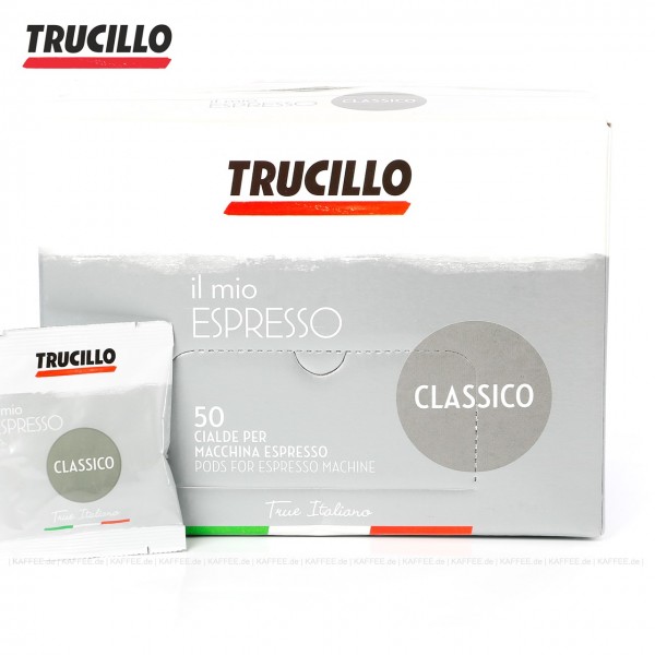 50 Pads je 7 g pro VPE, gemahlen, ESE-Standard 44 mm, Gesamtinhalt 0,35 kg pro VPE, EAN-Code: 8004715383504