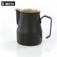 Milchkännchen aus Edelstahl (rostfrei), Füllmenge 350 ml, Farbe schwarz (außen), Gesamtinhalt 1 Stück pro VPE, EAN-Code: 8007986025357 Milchkännchen aus Edelstahl (rostfrei), Füllmenge 350 ml, Farbe schwarz (außen), Gesamtinhalt 1 Stück pro VPE, EAN-Code: 8007986025357