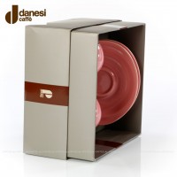 Vorschau: 2 farbige (pinke) DANESI Espressotassen mit Untertasse im Geschenkkarton, EAN-Code: 8000135010280 Vorschau: 2 farbige (pinke) DANESI Espressotassen mit Untertasse im Geschenkkarton, EAN-Code: 8000135010280