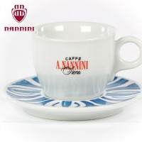 Farbe weiß mit Nannini-Logo, 6 Tassen pro VPE, EAN-Code: 8019247000317 Farbe weiß mit Nannini-Logo, 6 Tassen pro VPE, EAN-Code: 8019247000317