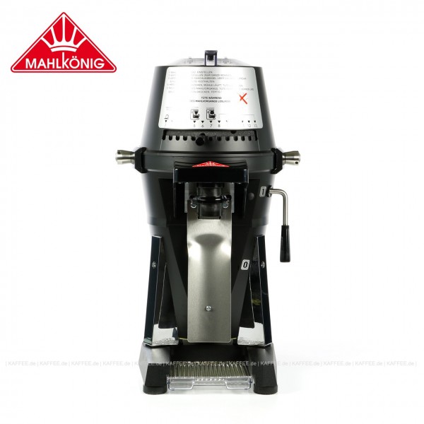 Hochleistungskaffeemühle,  380-415 Volt (Dreiphasen- bzw. "Starkstrom"), 50-60 Hz, Mahlscheiben für Kaffee bzw. Espresso, Farbe schwarz matt (RAL 9005), EAN-Code: 0000000002157 ## Weitergehende Informationen und technische Details finden Sie auch auf der 