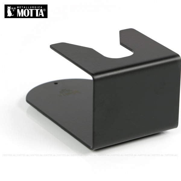 Tamperstation aus Edelstahl zum Einhängen des Tampers, Farbe schwarz, Gesamtinhalt 1 Stück pro VPE, EAN-Code: 8007986821508