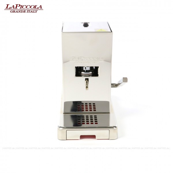 Espressomaschine für ESE-Pads (44 mm Standardpads), Edelstahlgehäuse mit Hochglanzoberfläche, EAN-Code: 8021103700095
