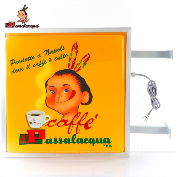 Werbeschild aus Kunststoff Passalacqua-Logo, EAN-Code: 0000000002266